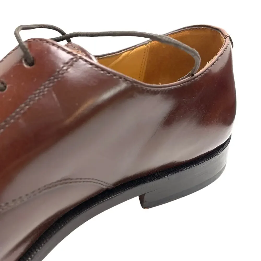 COLE HAAN Brown Genuine Leather Oxford Dress Shoes Business Office Career sz 9 D